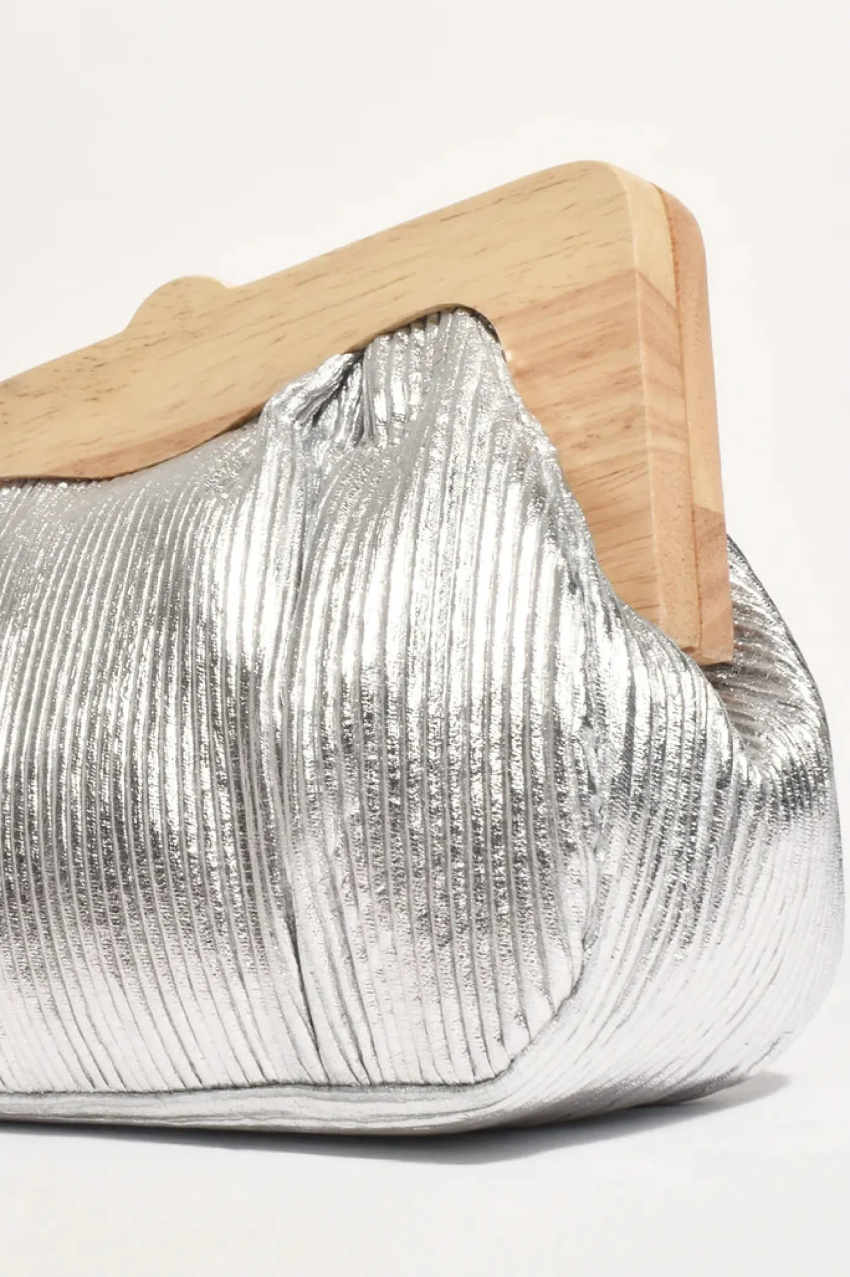 AD Mira Metallic Clutch SILVER