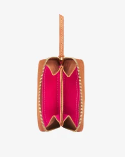 ARLINGTON Alexis Zip Purse Vintage Tan Multi