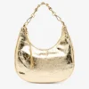 ARLINGTON MILNE Estella Bag GOLD CRINKLE