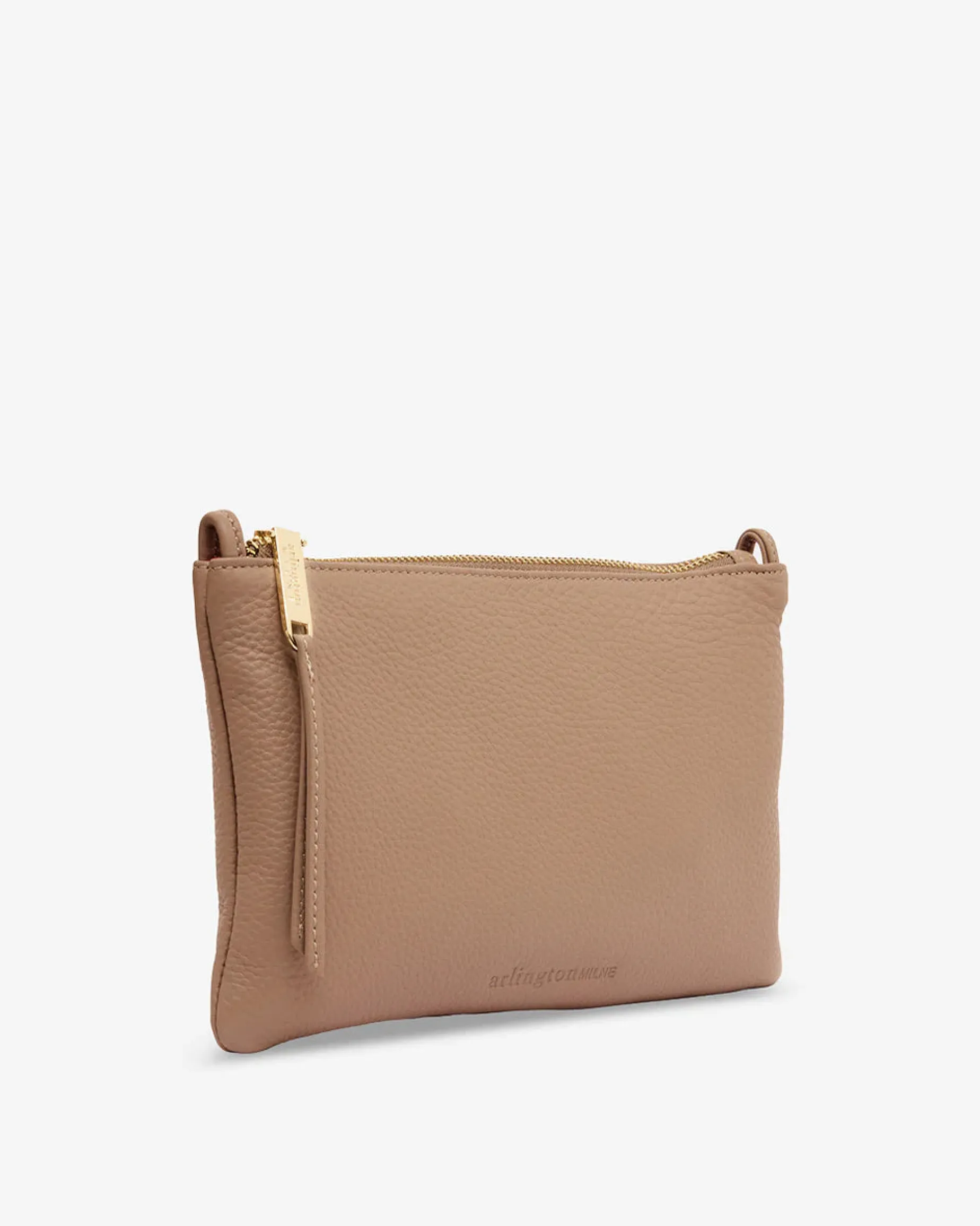 ARLINGTON MILNE Molly Crossbody Bag FAWN