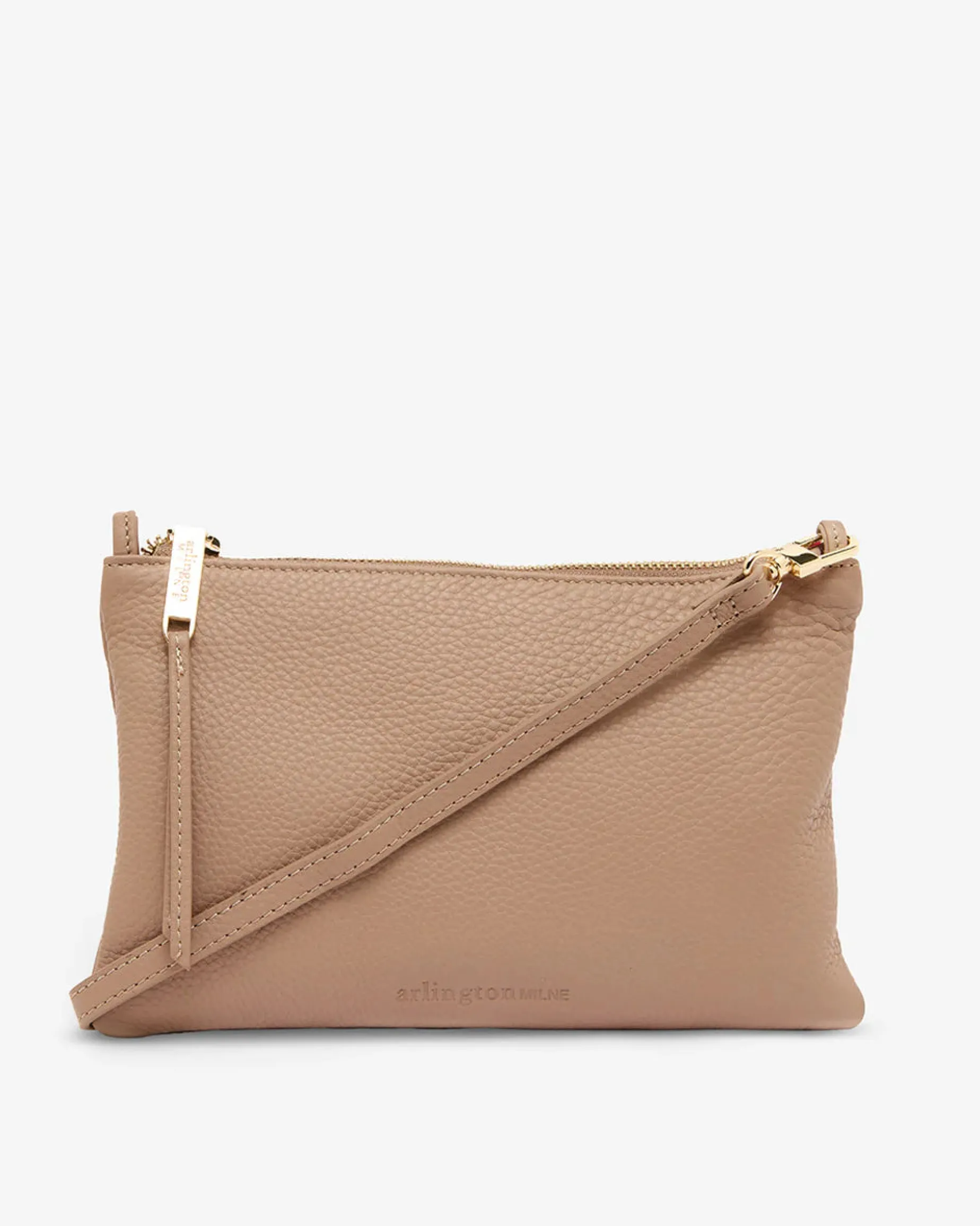 ARLINGTON MILNE Molly Crossbody Bag FAWN