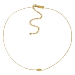 Arm of Eve Evil Eye Necklace GOLD