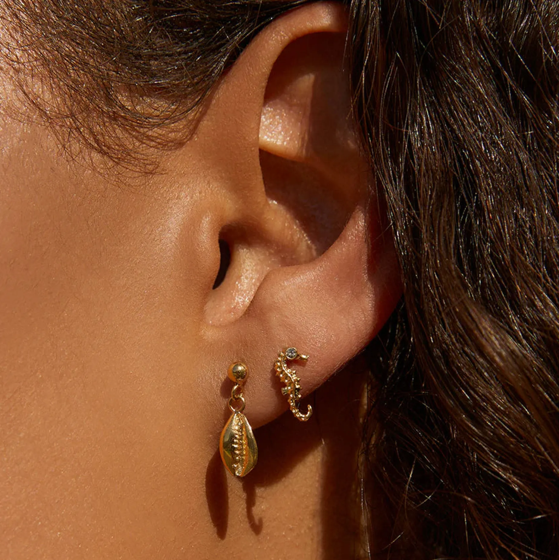 Arms of Eve Kora Earrings GOLD