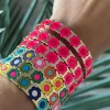 Blossom Bracelet PINK/RED
