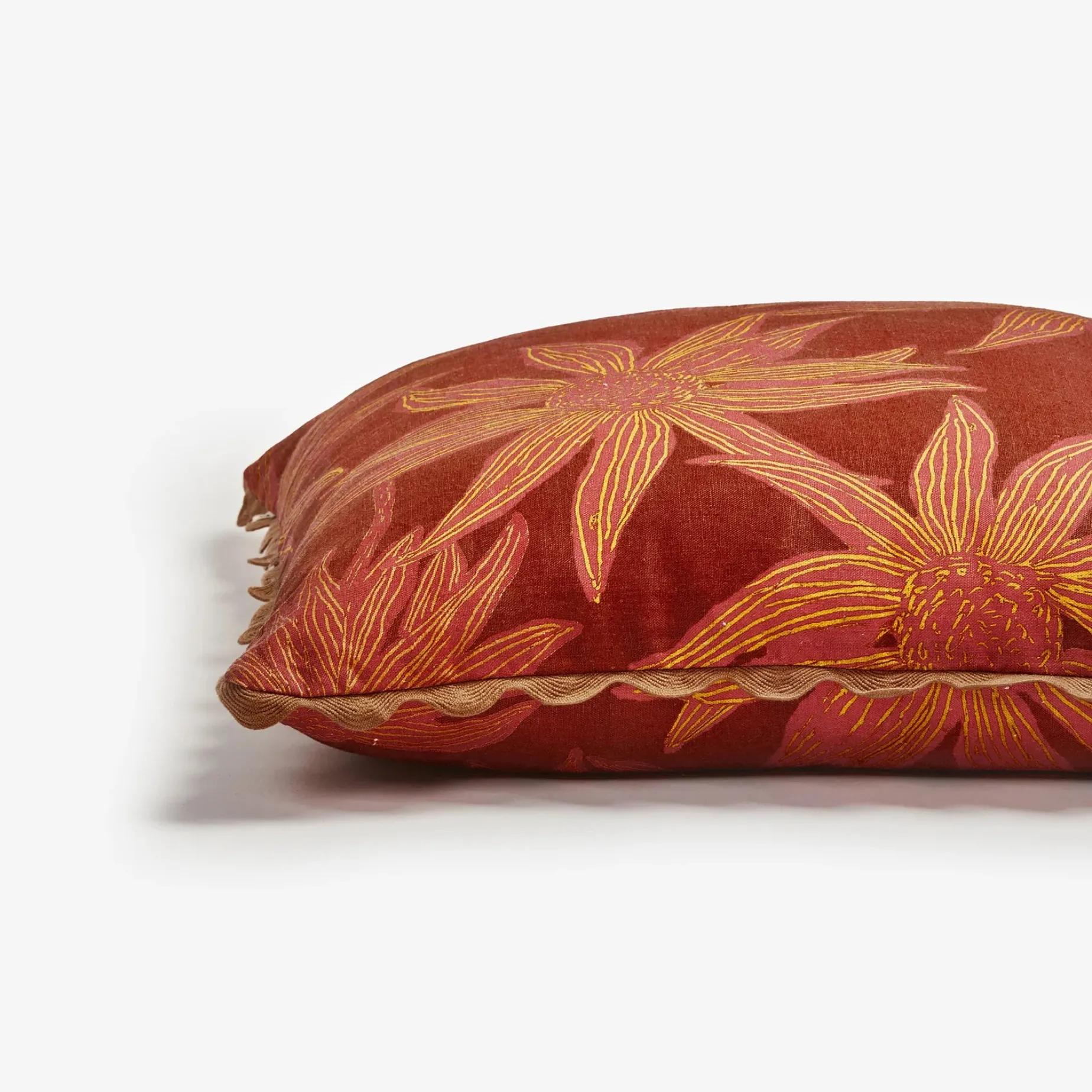Bonnie & Neil Fiore Cushion 60cm TAN