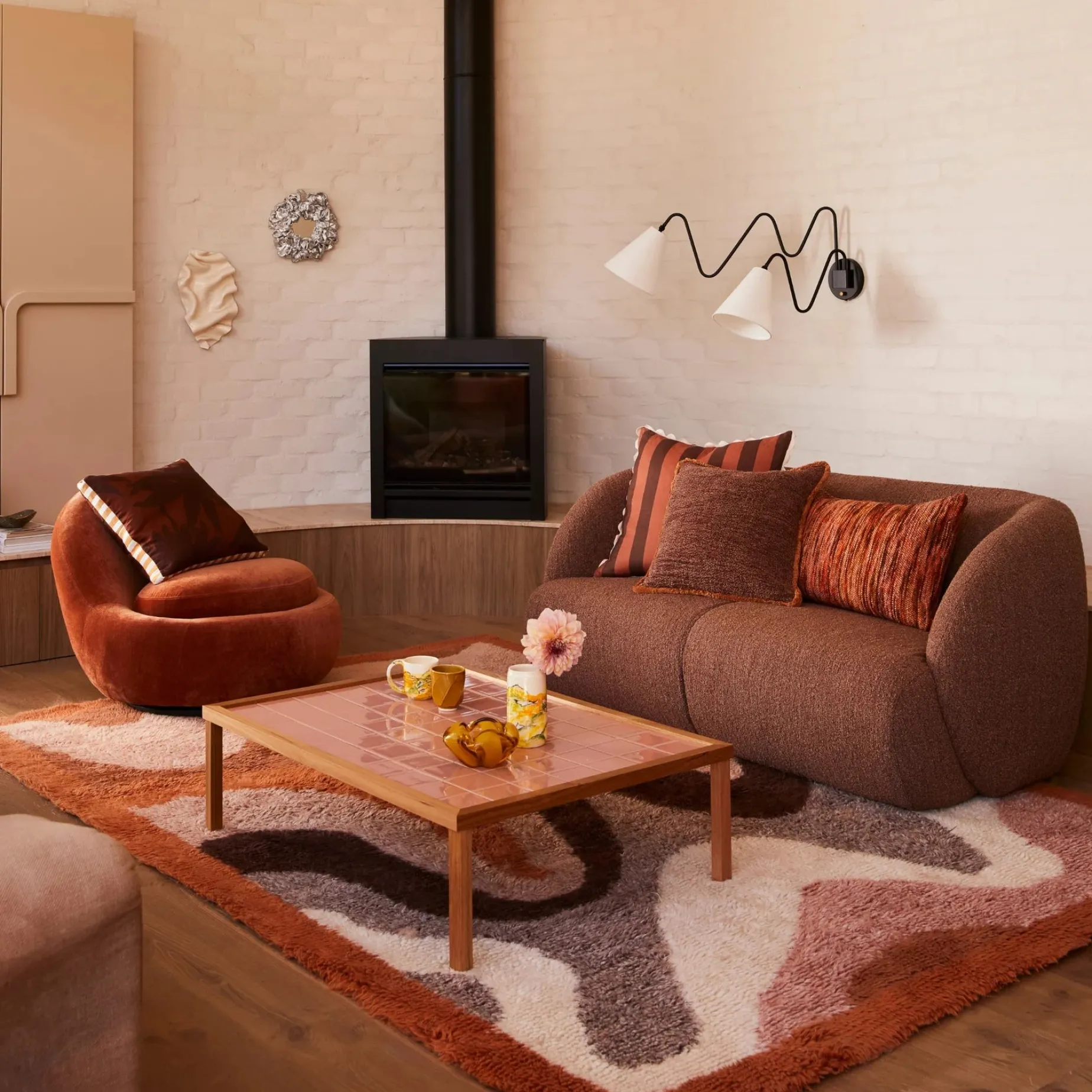 Bonnie & Neil Grain Hazelnut Cushion 50cm (PRE ORDER)