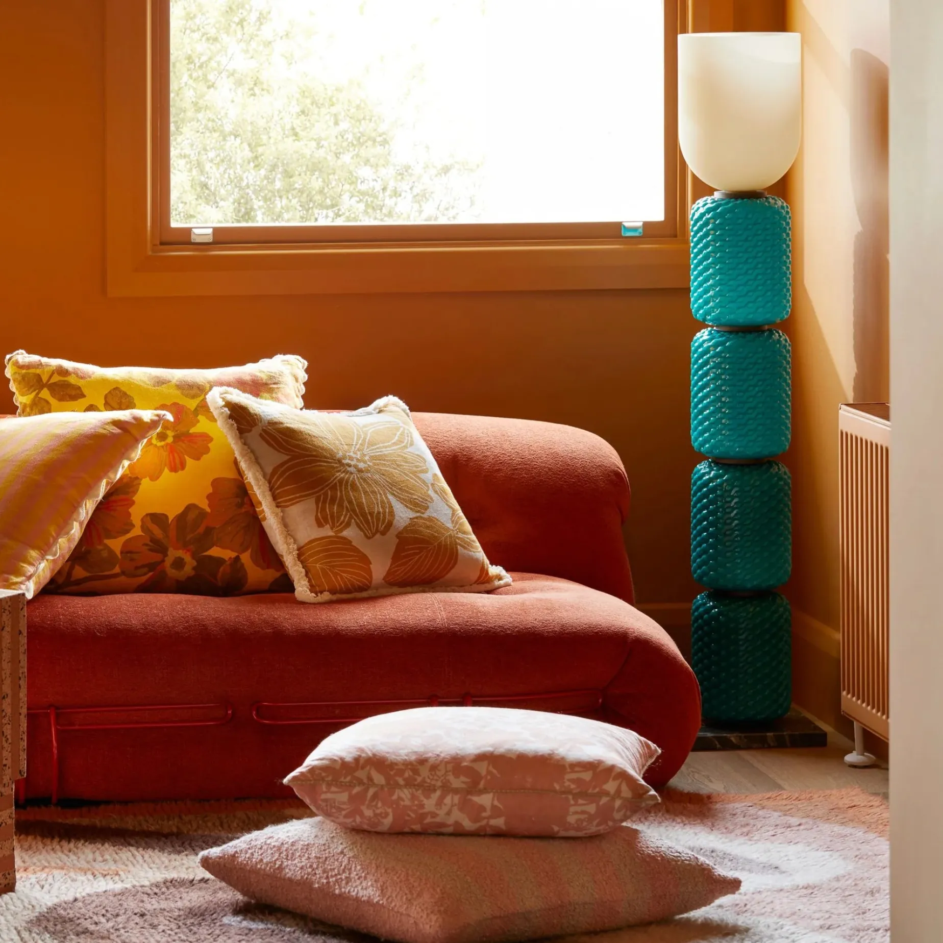 BONNIE & NEIL Margot Cushion 50cm MUSTARD