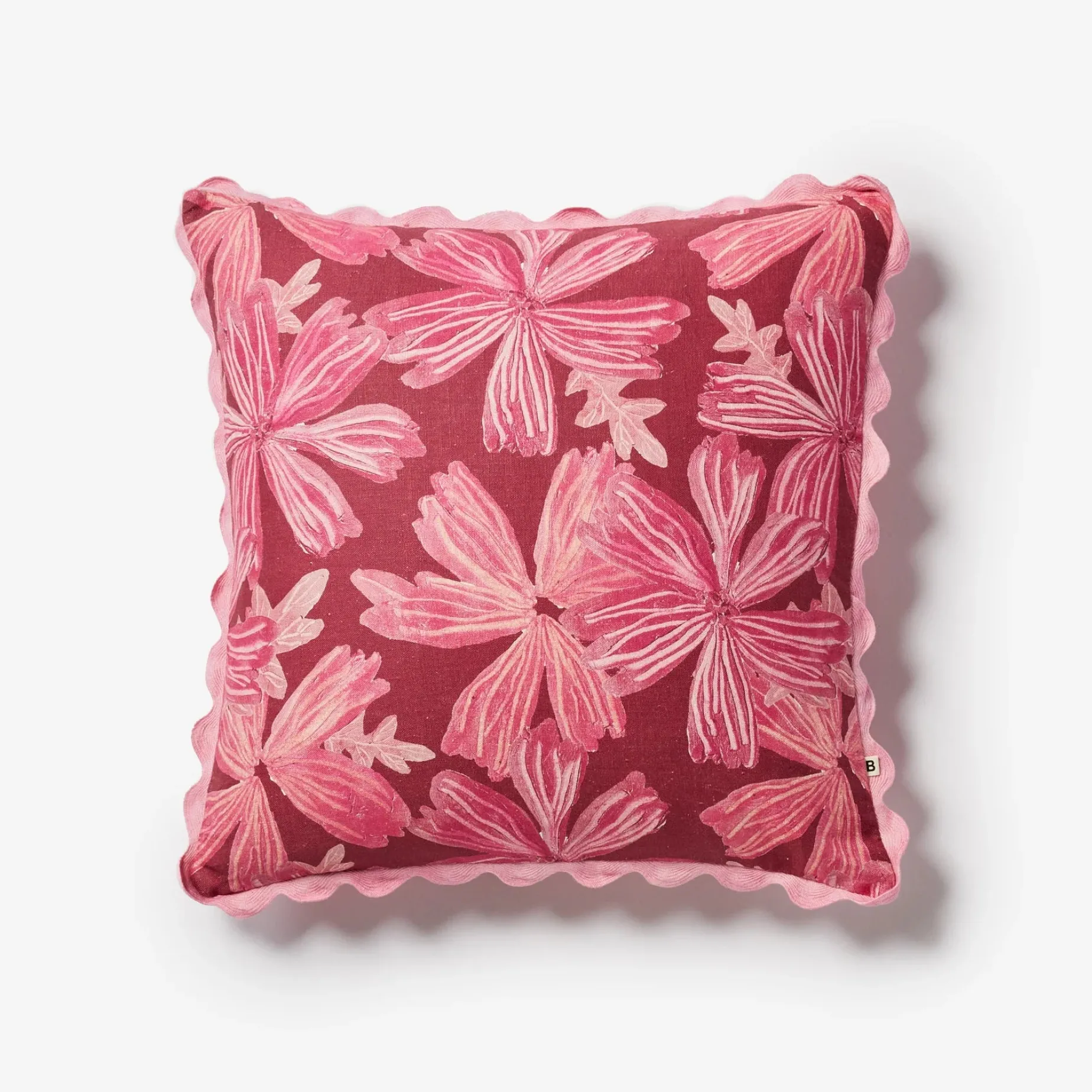 Bonnie & Neil Mave Cushion 50cm ROSE