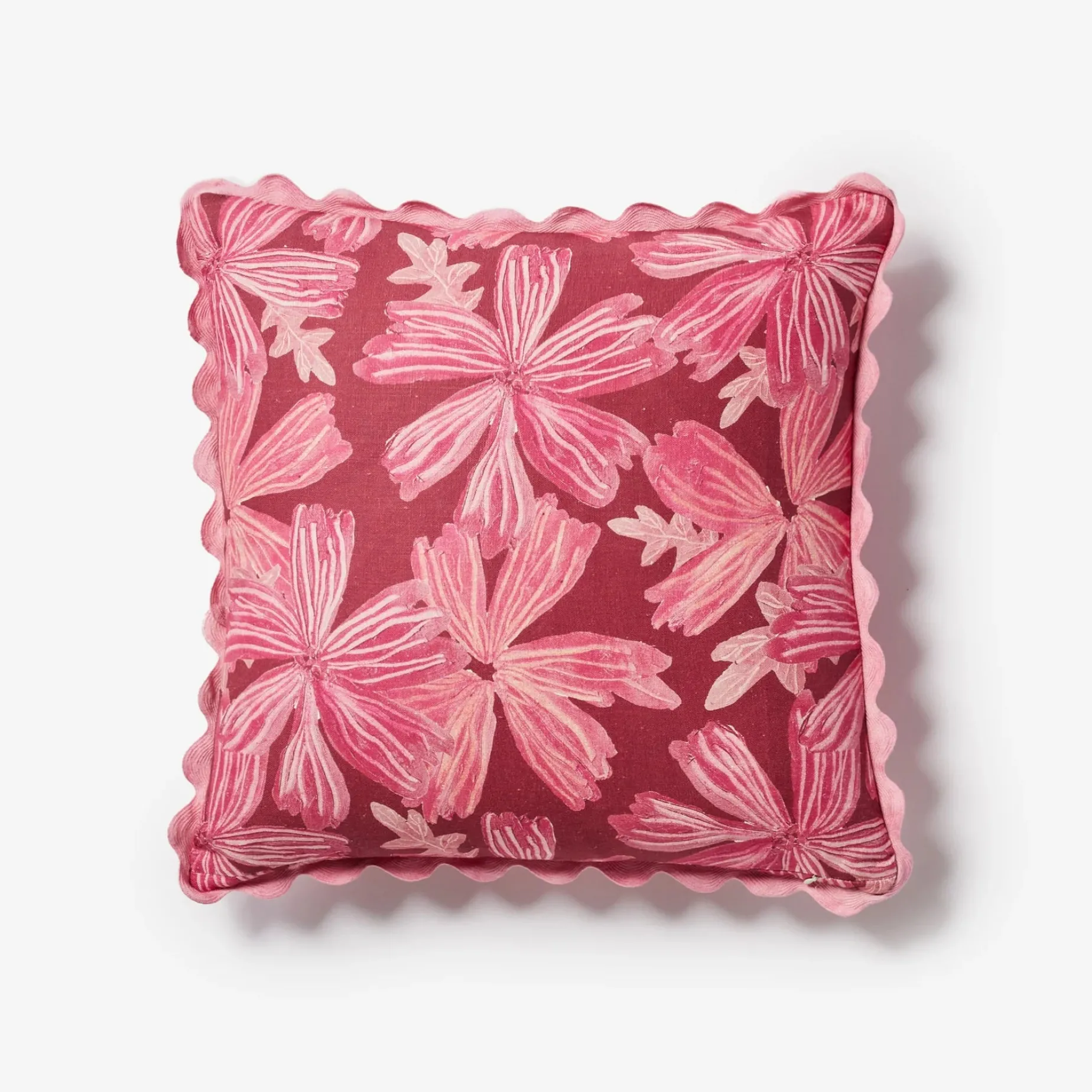 Bonnie & Neil Mave Cushion 50cm ROSE