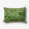 Bonnie & Neil Wool Marle Cushion 40x60cm EMERALD