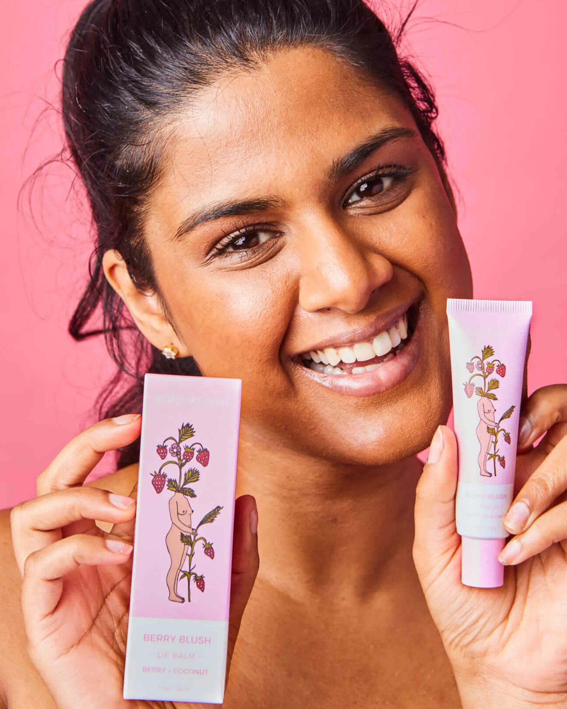 BOPO Berry Blush Lip Balm