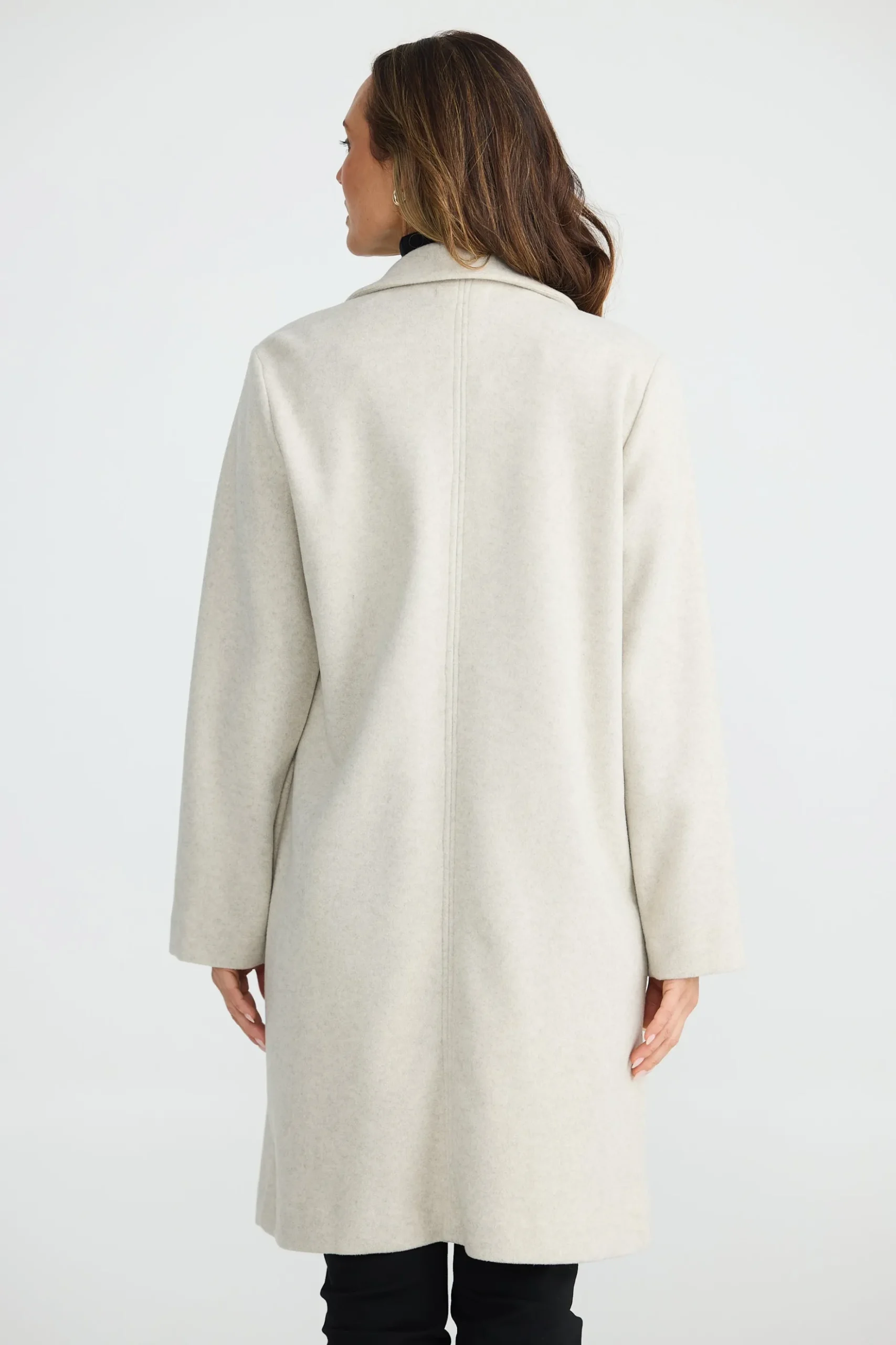 BRAVE & TRUE Bella Coat OAT MARLE