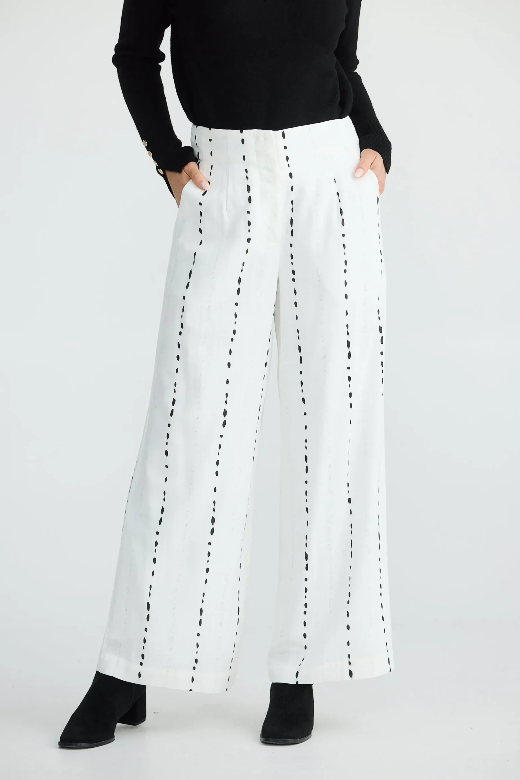 BRAVE & TRUE Dana Pant BLURRED LINES