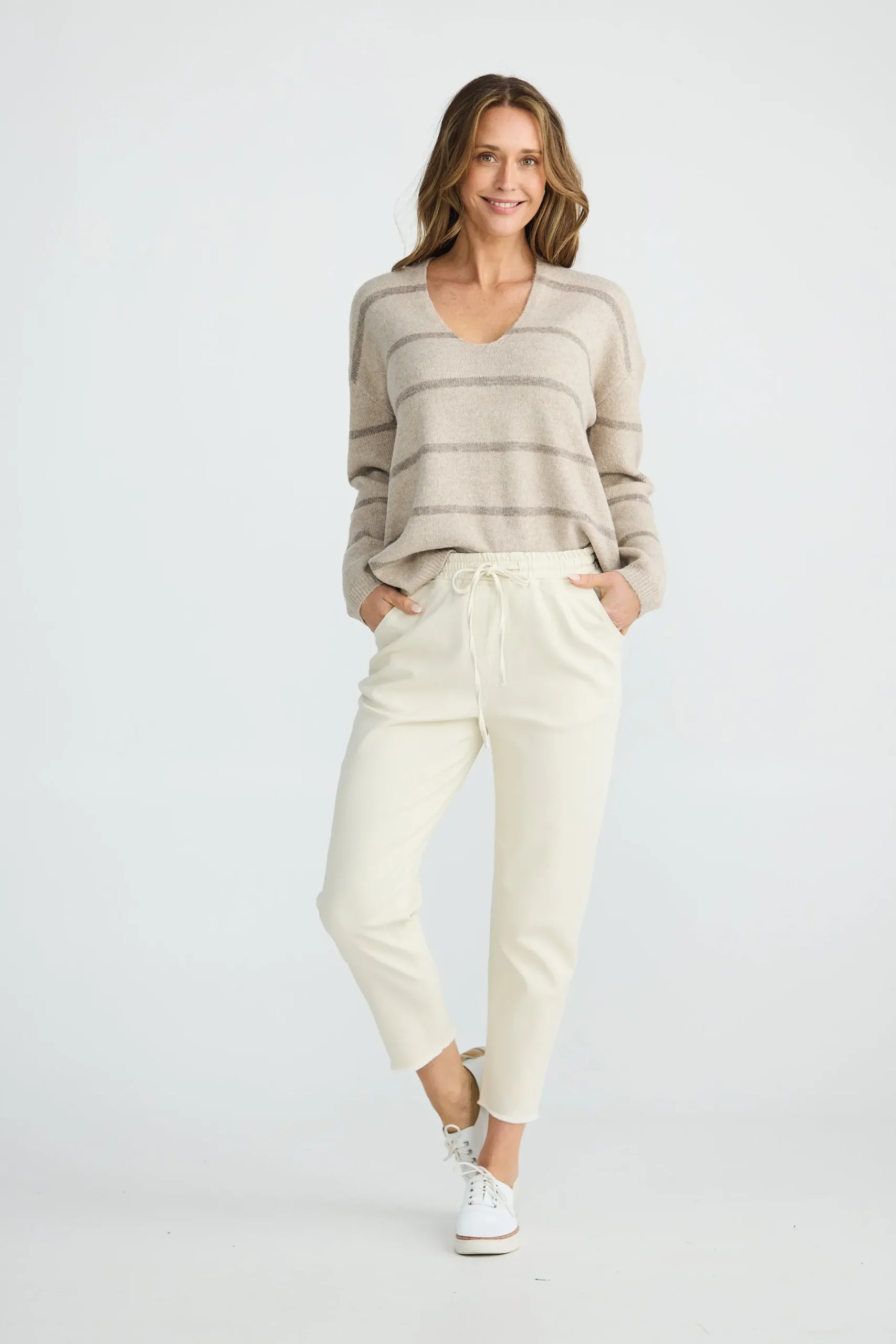 BRAVE & TRUE Wayfarer Pant BONE