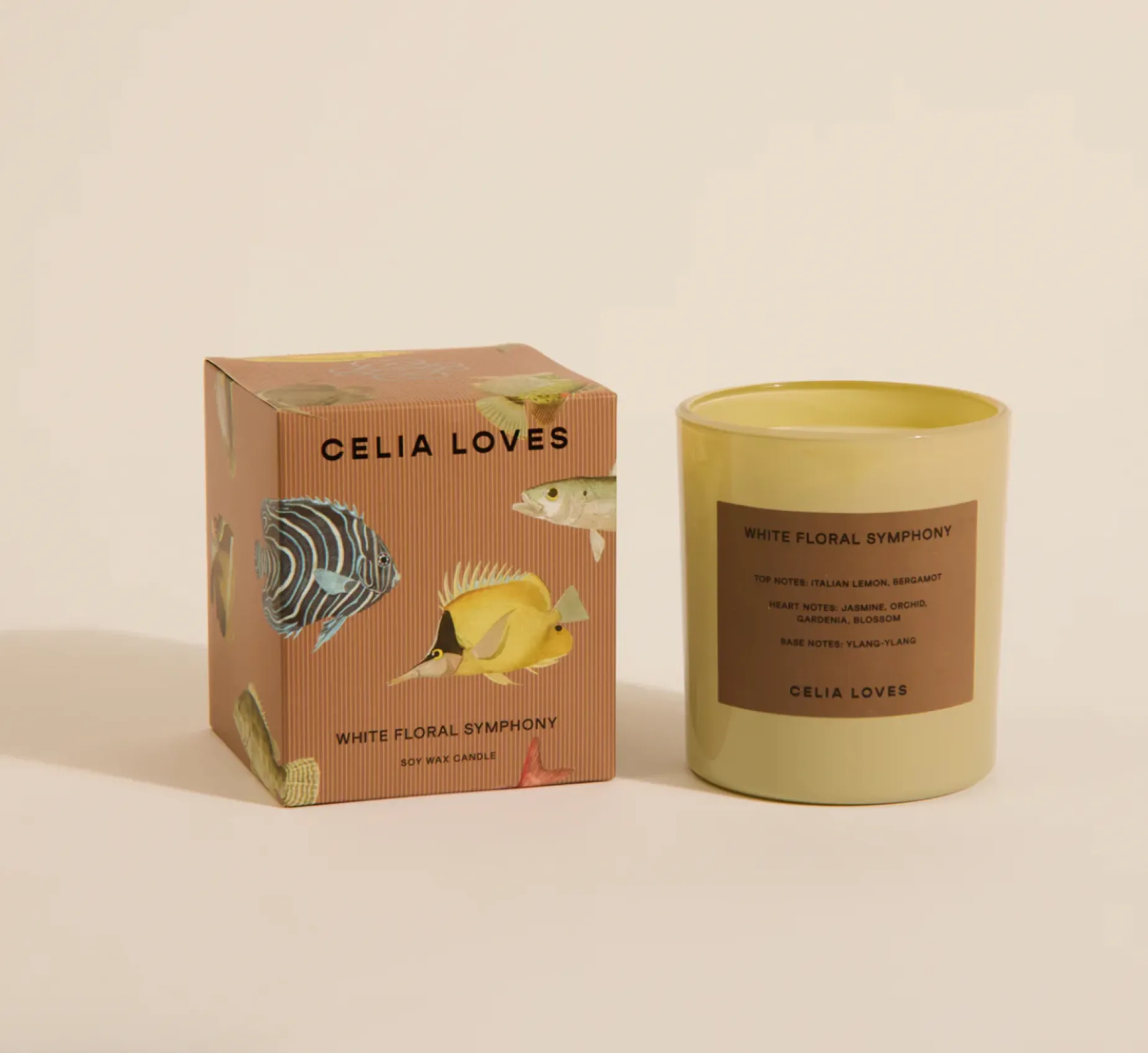 CELIA LOVES 80hr Candle FLORAL SYMPHONY