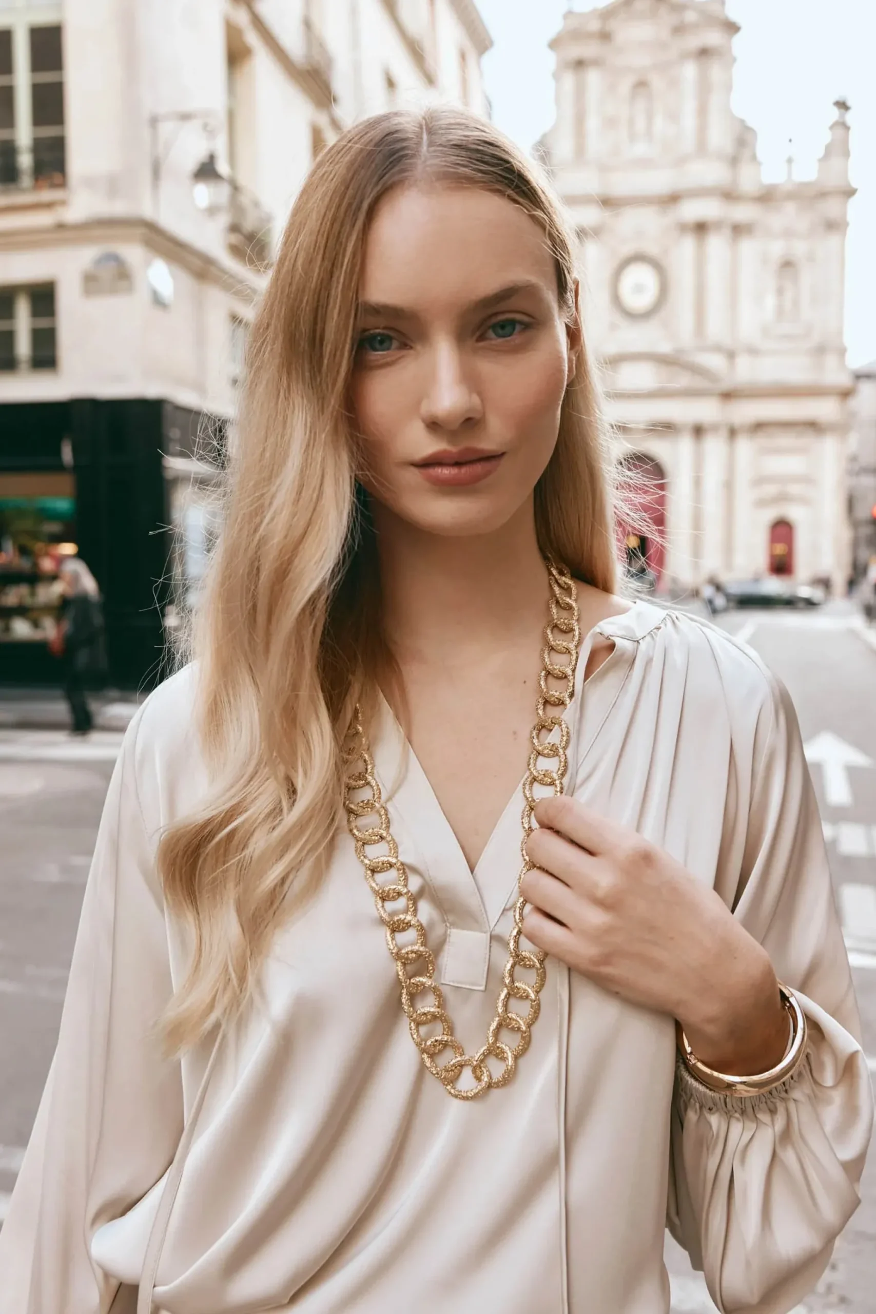 EB&IVE Ivy Blouse CLAY
