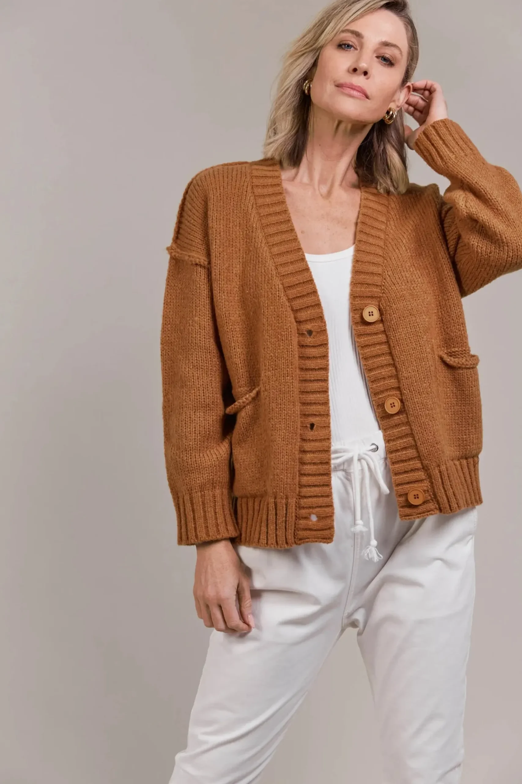 EB&IVE Katana Cardigan HAZEL