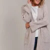 EB&IVE Merano Oversize Cardigan FLAX