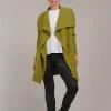 EB&IVE Palmer Relaxed Cardigan CHARTREUSE