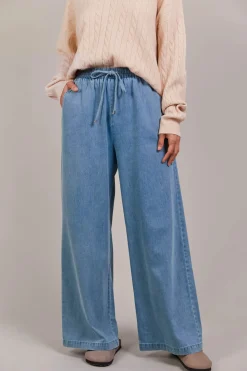 EB&IVE Pepi Wide Pant DENIM