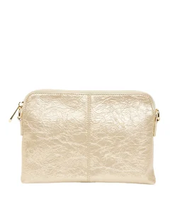 Elms & King Bowery Wallet GOLD CRINKLE