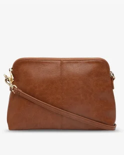 ELMS & KING Large Burbank Crossbody TAN PEBBLE