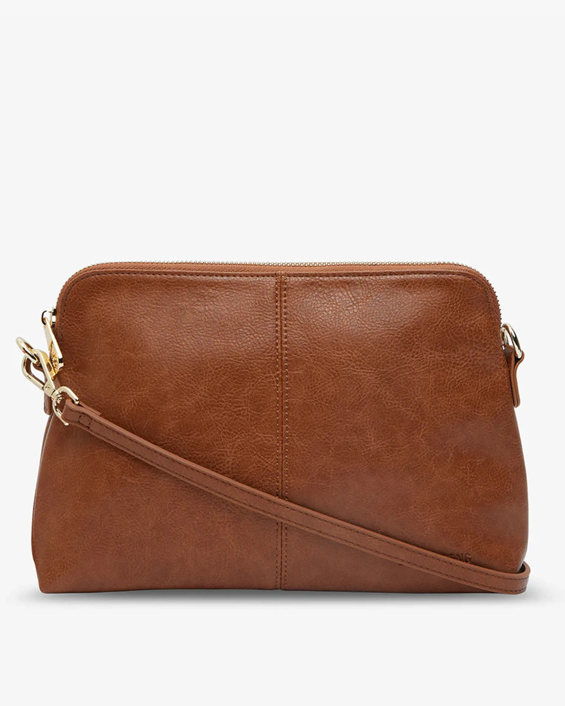 ELMS & KING Large Burbank Crossbody TAN PEBBLE