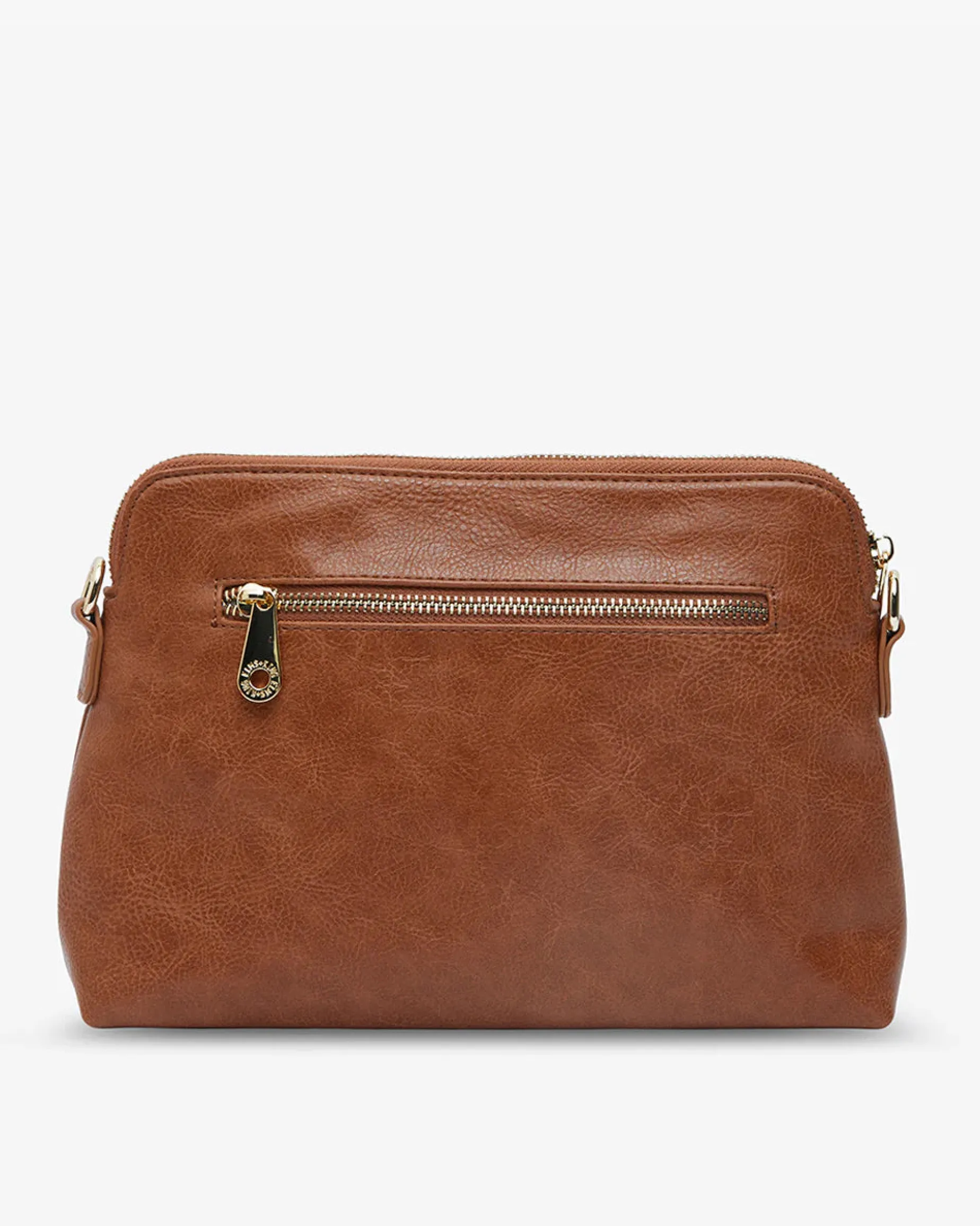 ELMS & KING Large Burbank Crossbody TAN PEBBLE