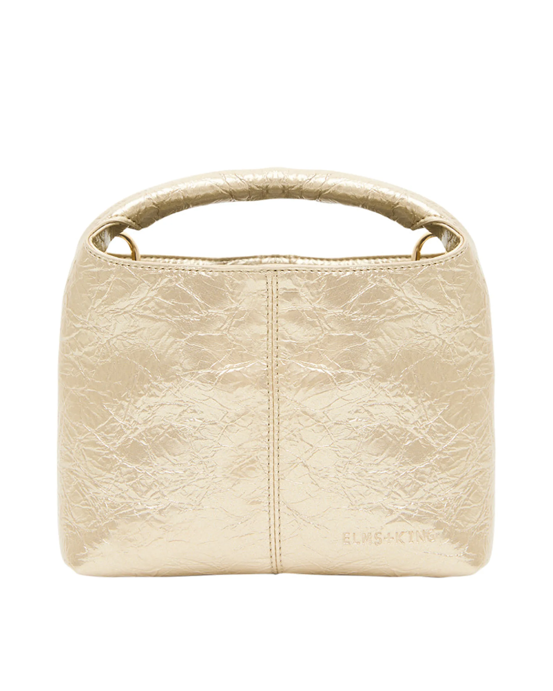 ELMS & KING Linton Crossbody GOLD CRINKLE