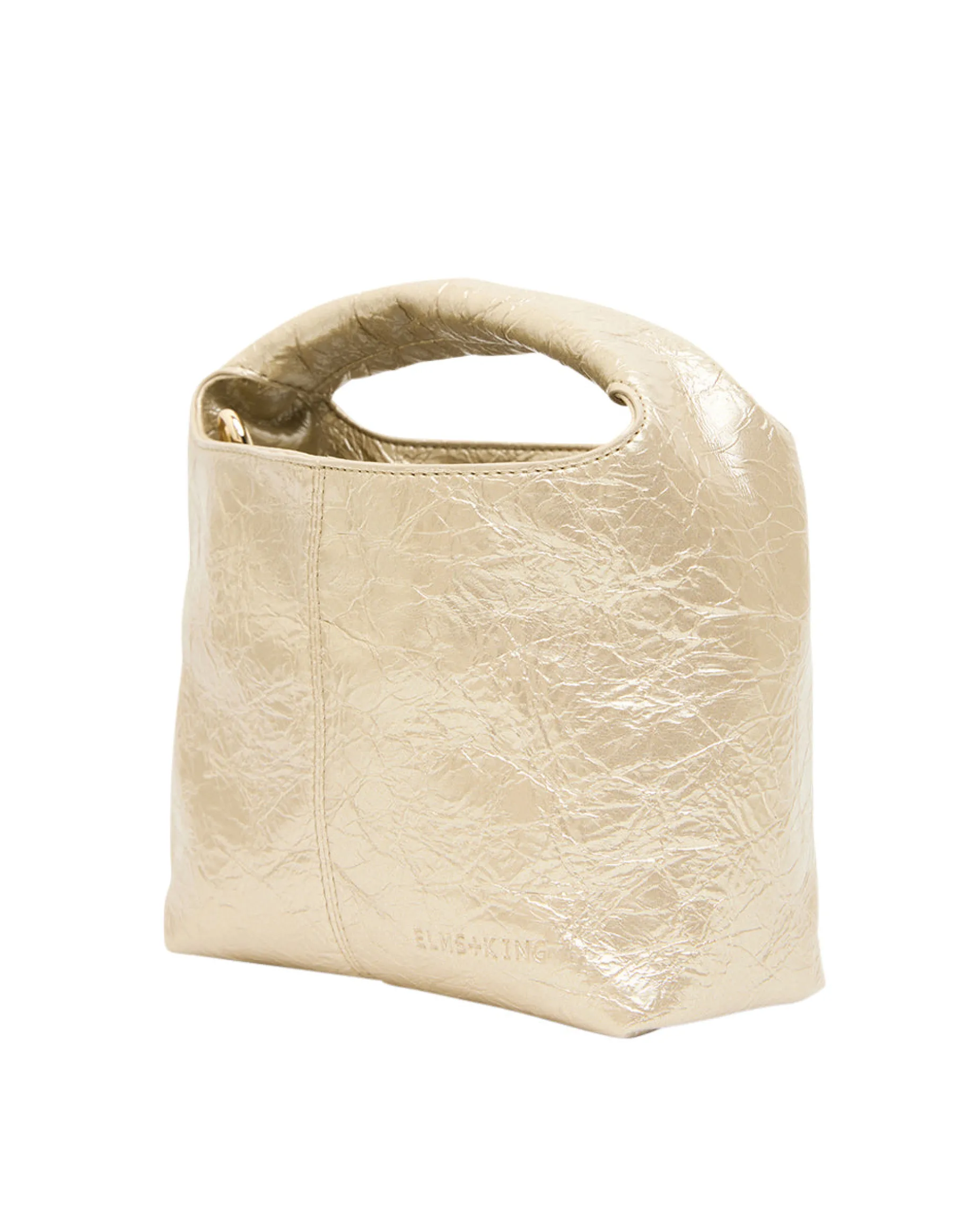 ELMS & KING Linton Crossbody GOLD CRINKLE