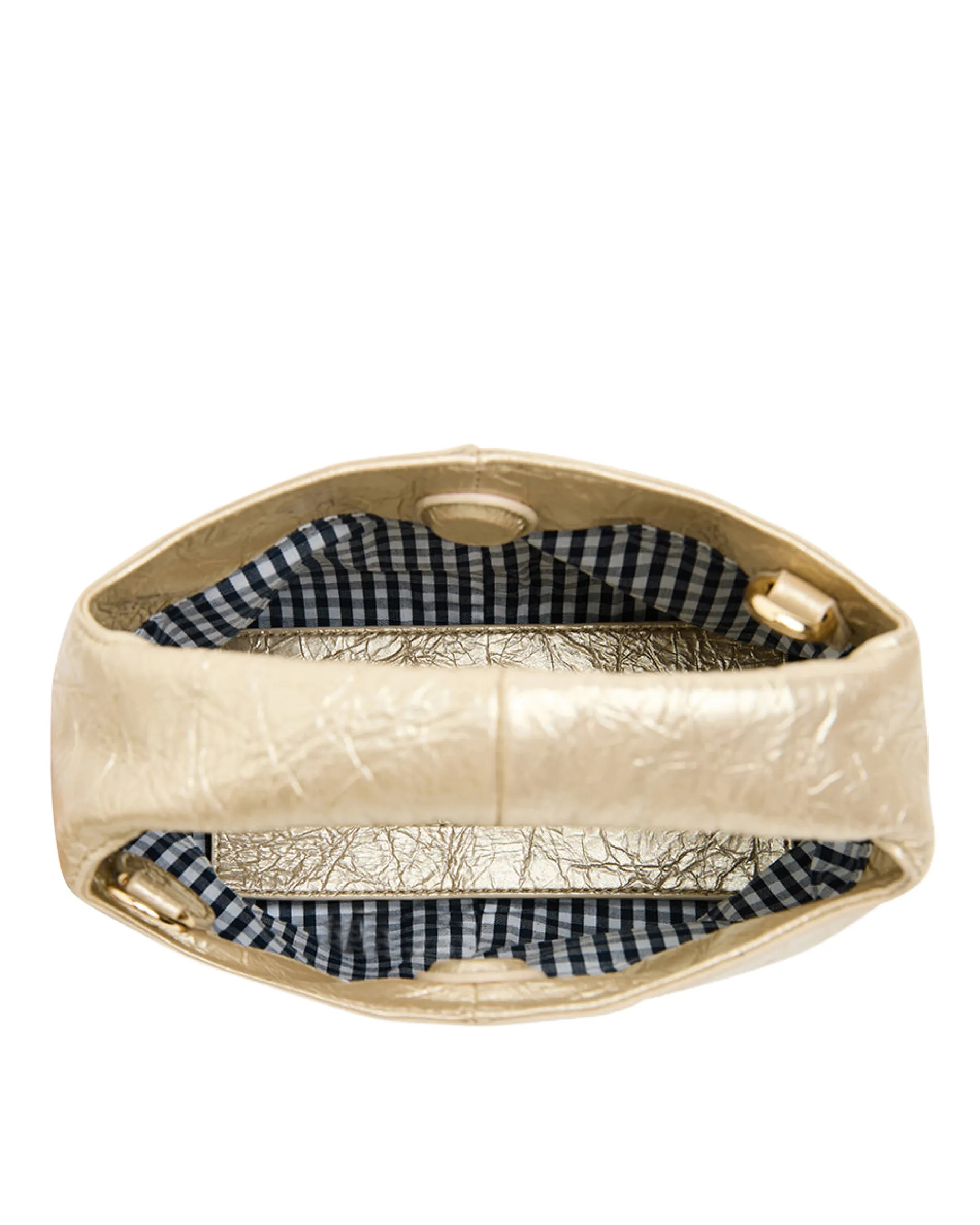 ELMS & KING Linton Crossbody GOLD CRINKLE