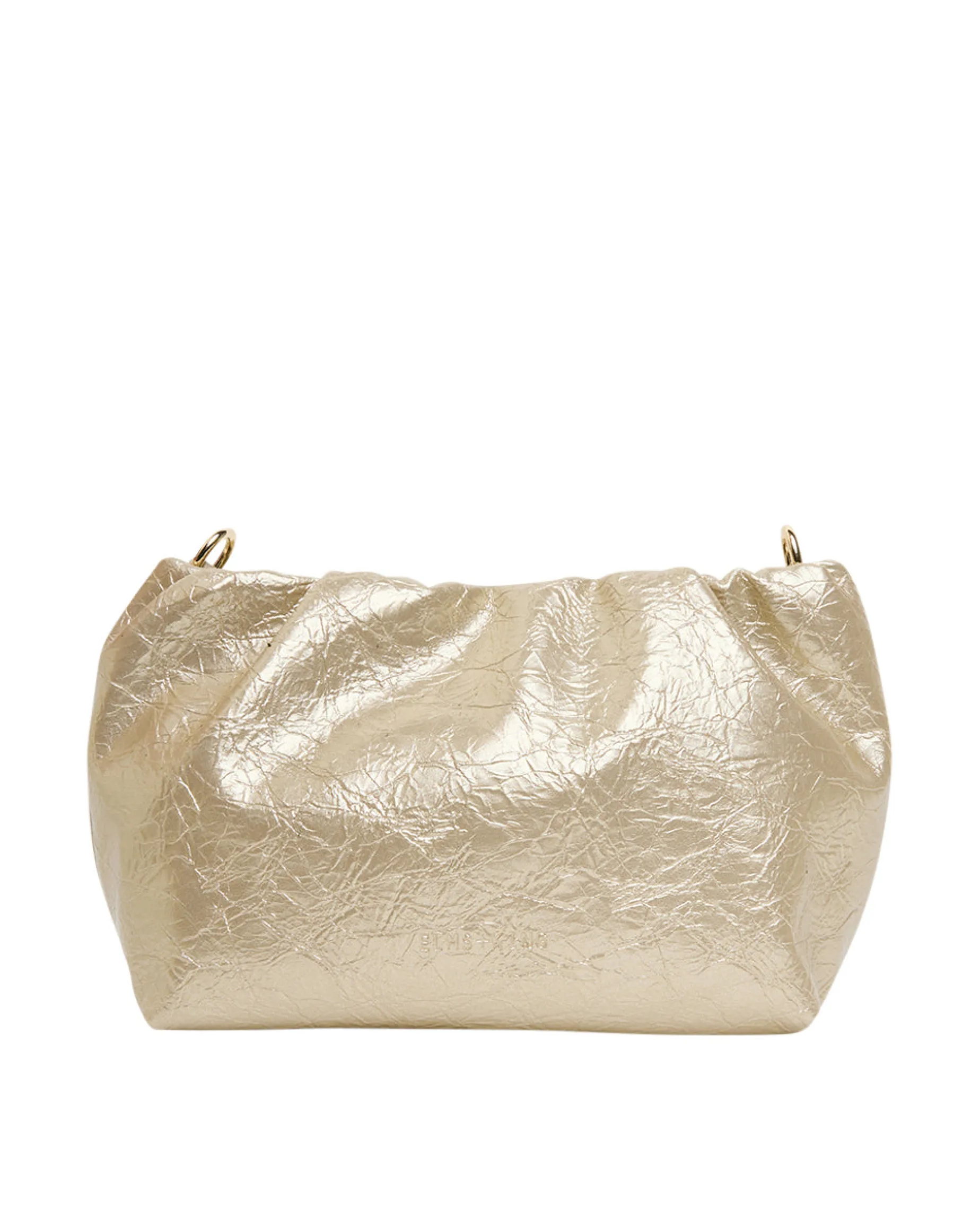 ELMS & KING Monty Crossbody GOLD CRINKLE