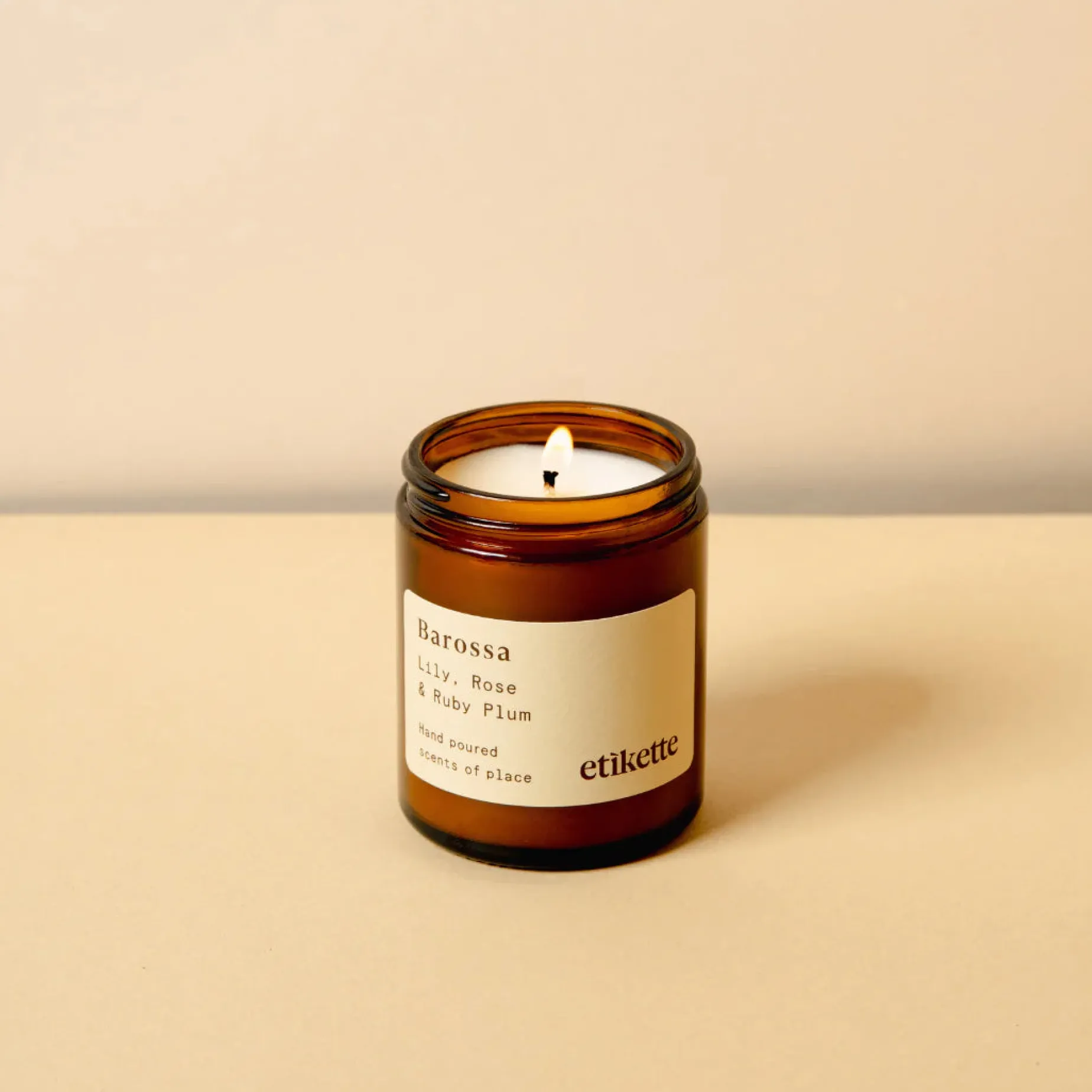 ETIKETTE Double Wick Candle BAROSSA