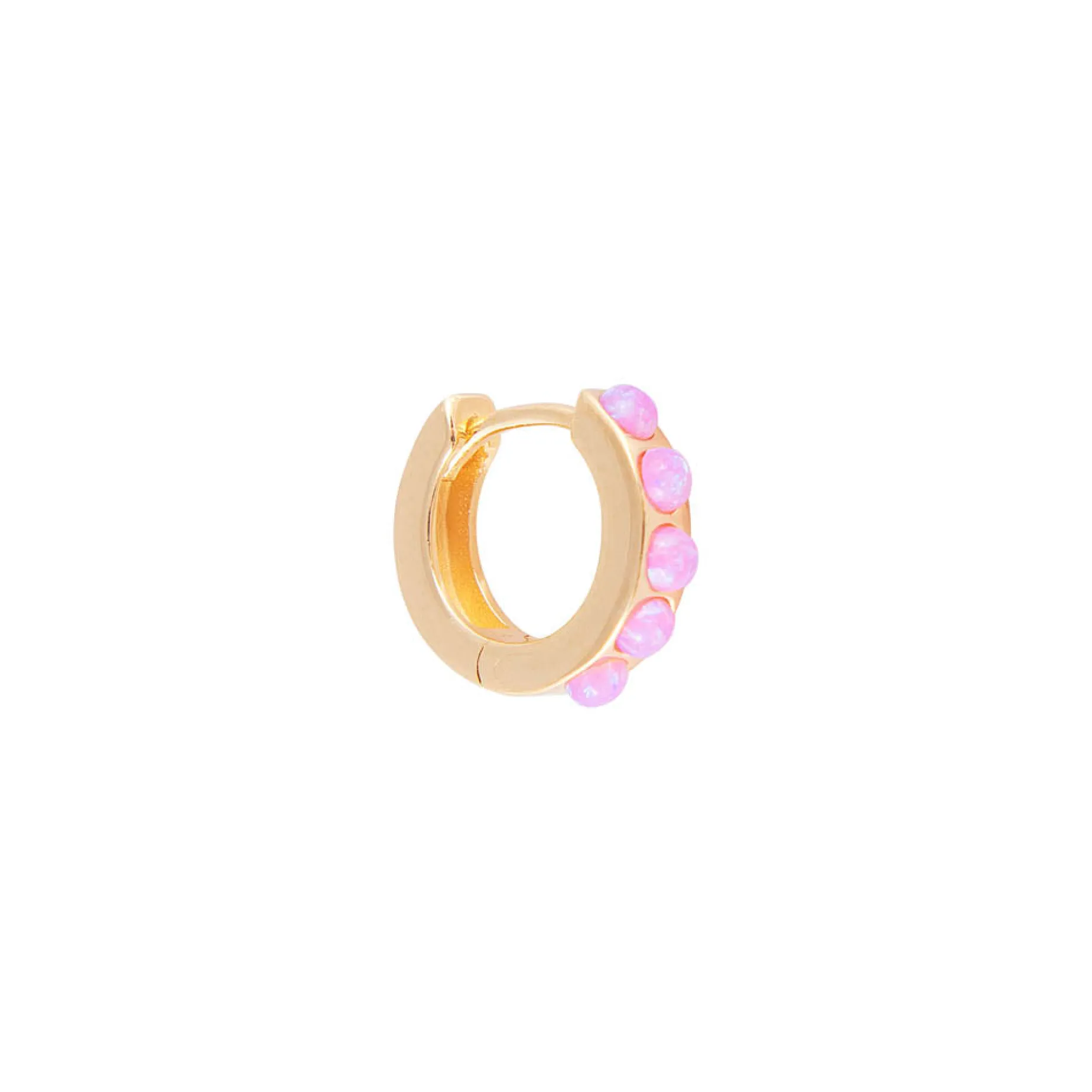 FAIRLEY Crystal Huggies PINK OPAL