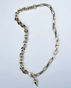 F+H Juxtapose Necklace GOLD