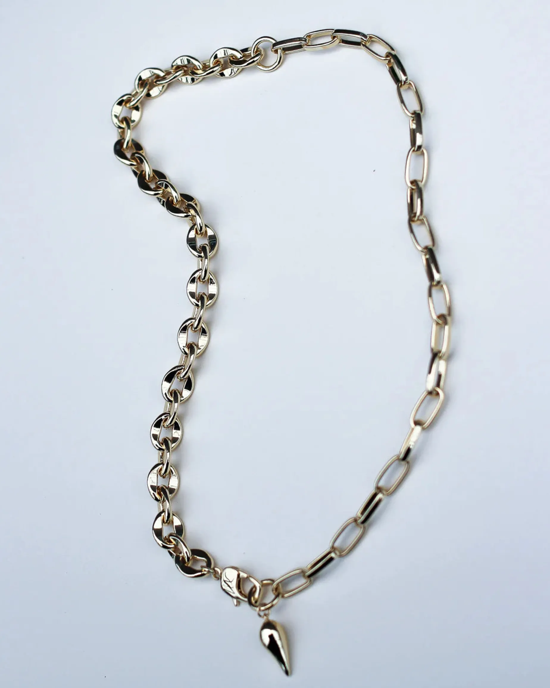 F+H Juxtapose Necklace GOLD