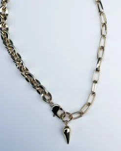 F+H Juxtapose Necklace GOLD