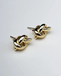 F+H Knot Studs SILVER