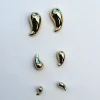 F+H Teardrop Stud 11mm Large SILVER