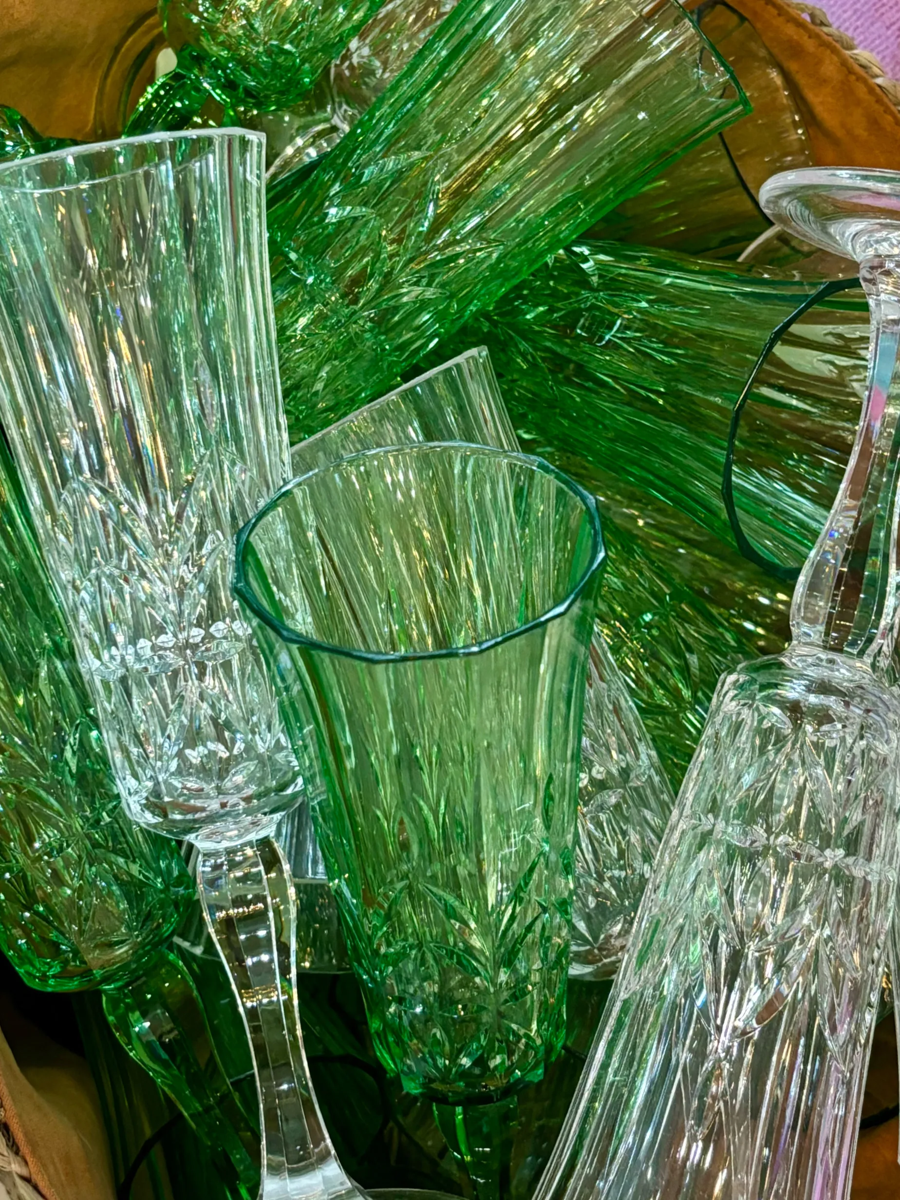 FLAIR Acrylic Flute JADE GREEN