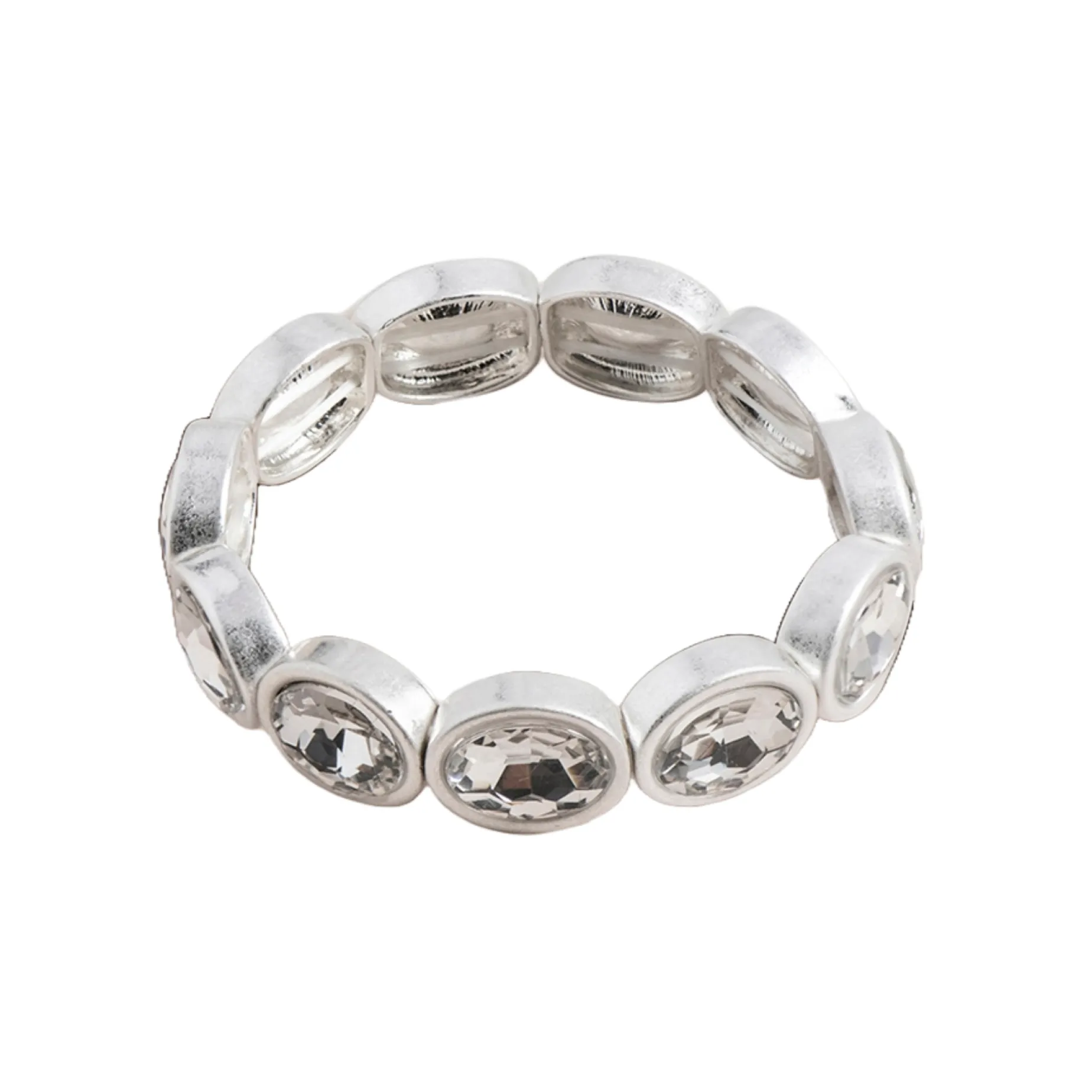 Gem Stretch Bracelet SILVER