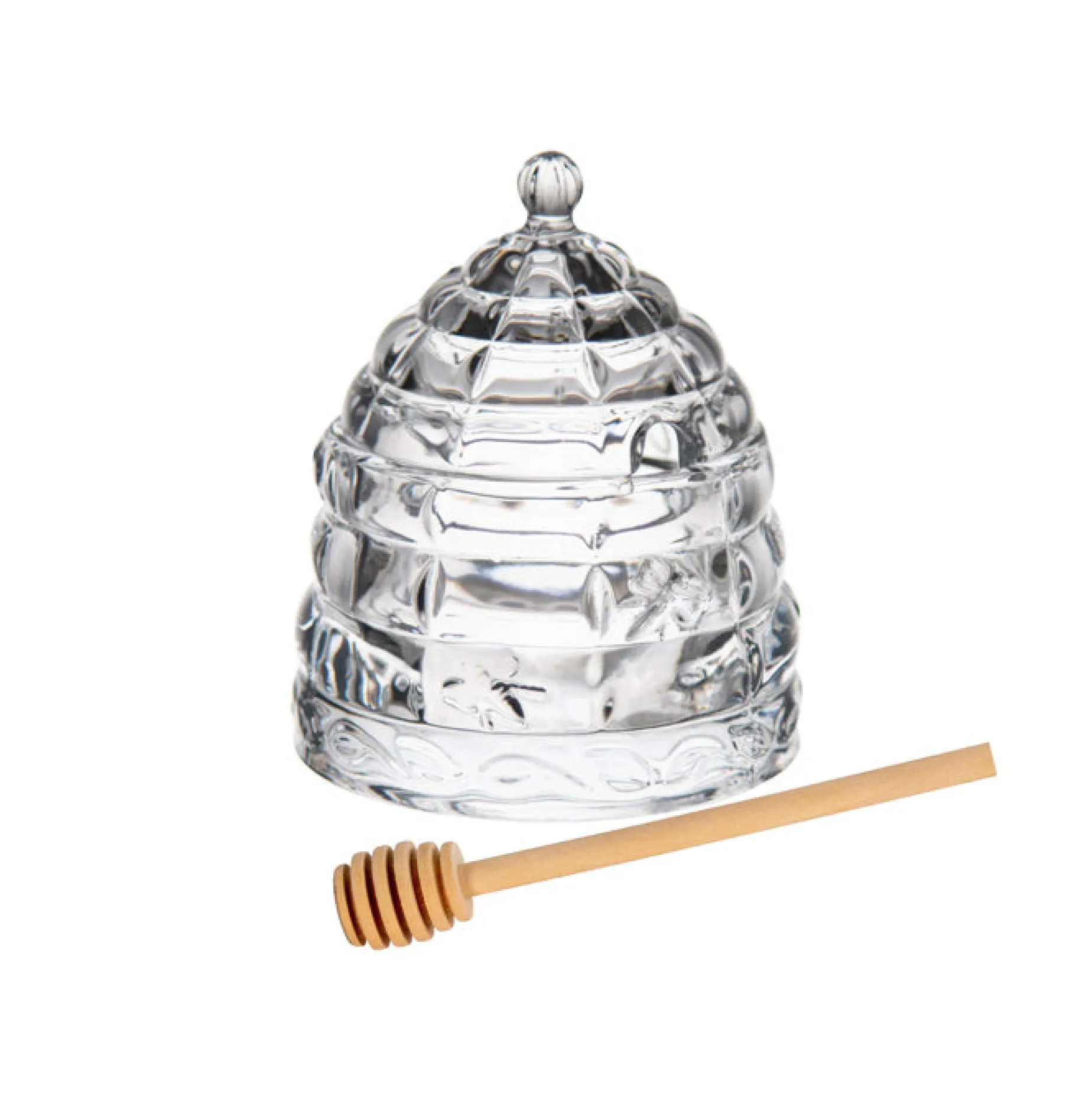 Glass Honey Jar