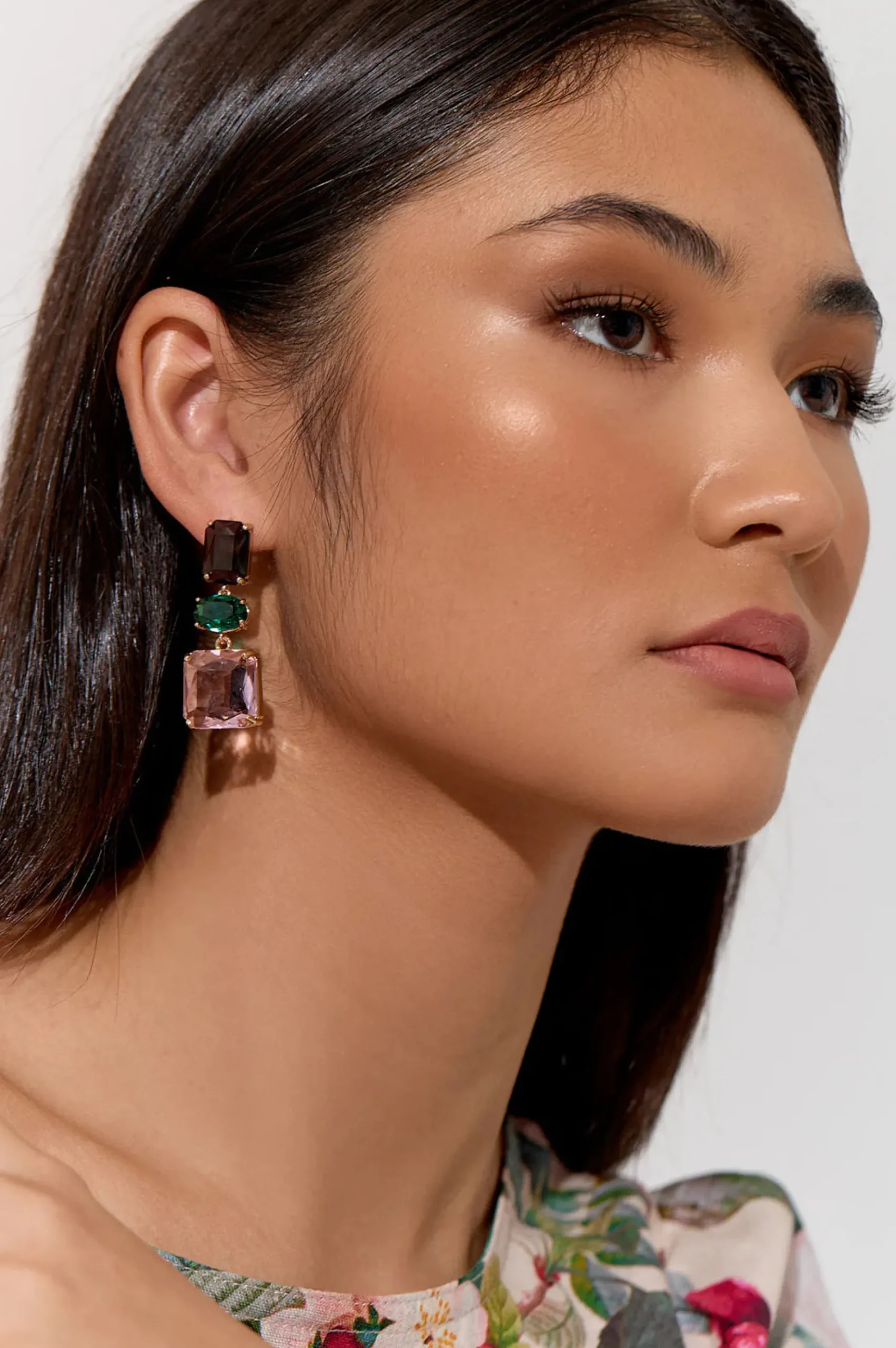 Glass Trio Event Earrings