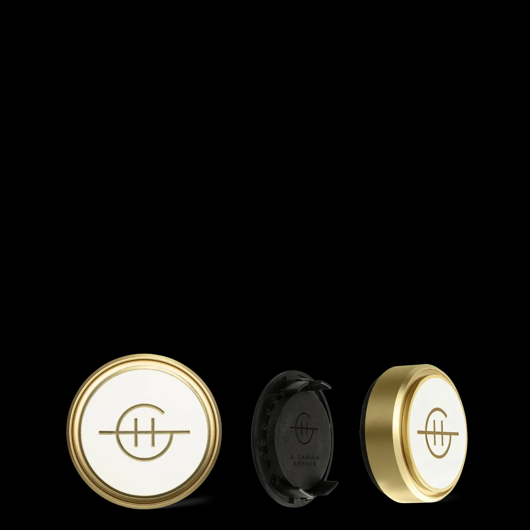 Glasshouse Fragrances Gold Car Diffuser TAHAA AFFAIR