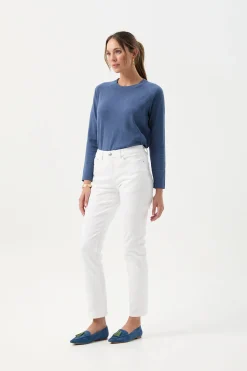 GOONDIWINDI COTTON 5 Pocket Jean WHITE