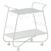 Gracie Metal Bar Cart WHITE