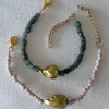 HEI TAI Baroque Bracelet GOLD PEARL