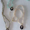 HEI TAI Crystal Necklace FLOWER PENDANT