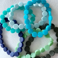 HEI TAI Flat Resin Bead Bracelet