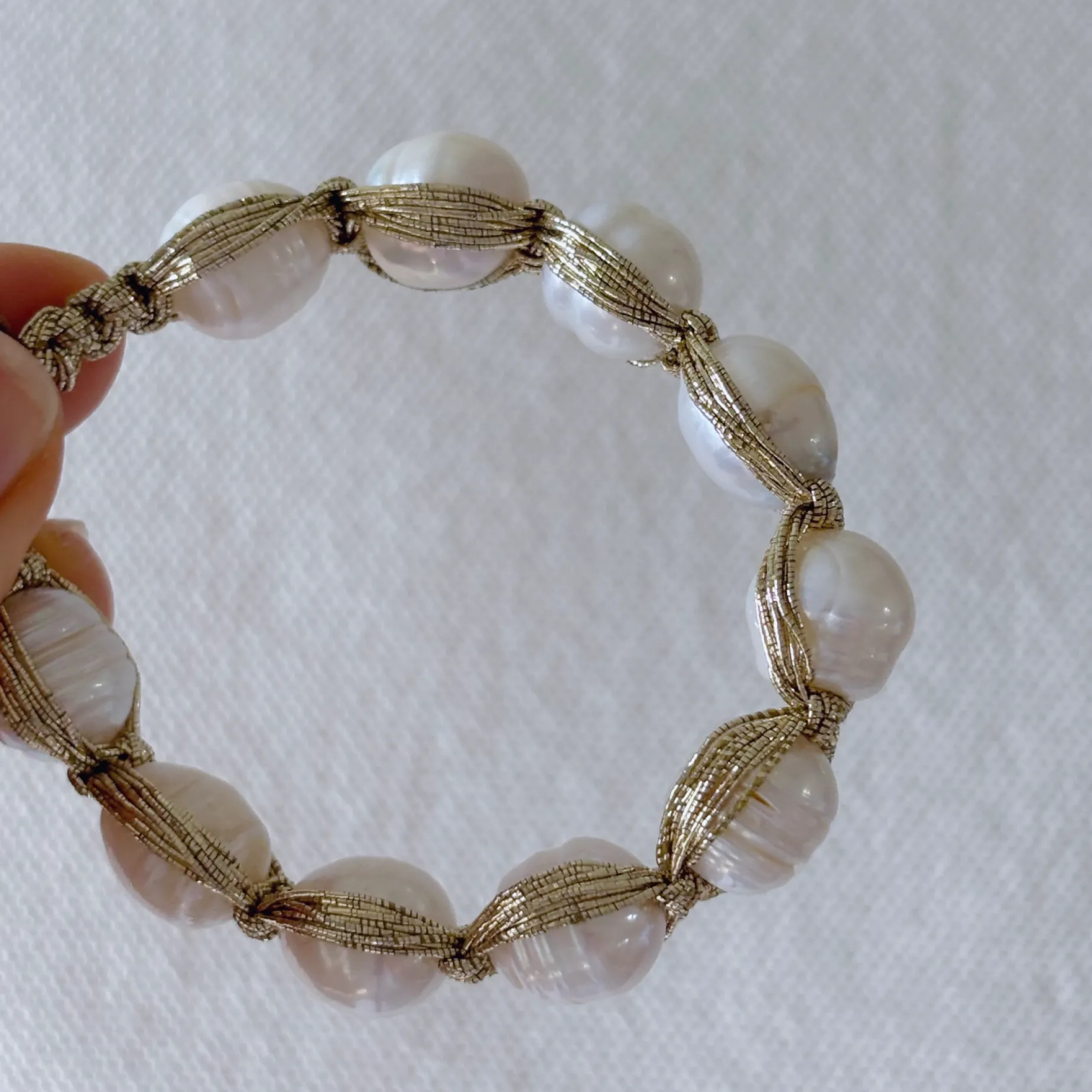 HEI TAI Sophie Pearl Bracelet LARGE